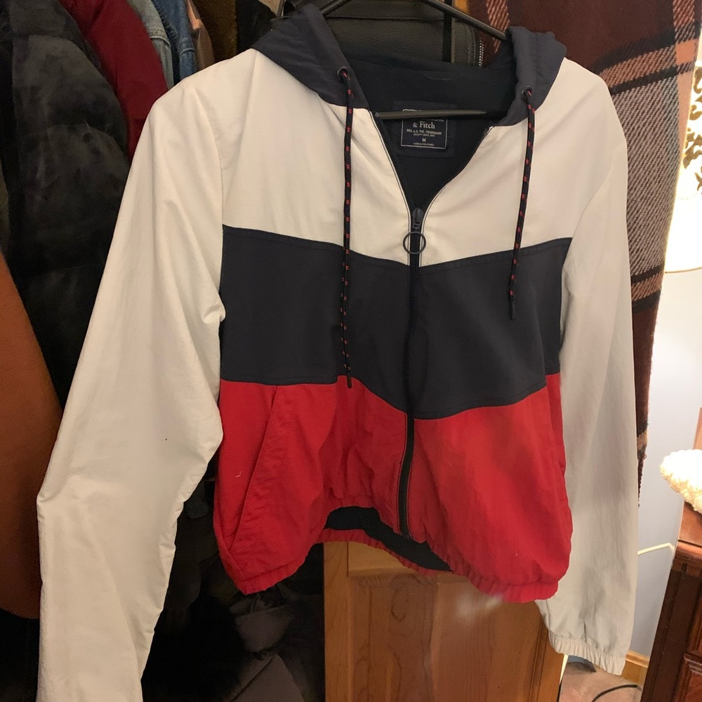 Abercrombie & Fitch Color Block Wind Breaker - image 2